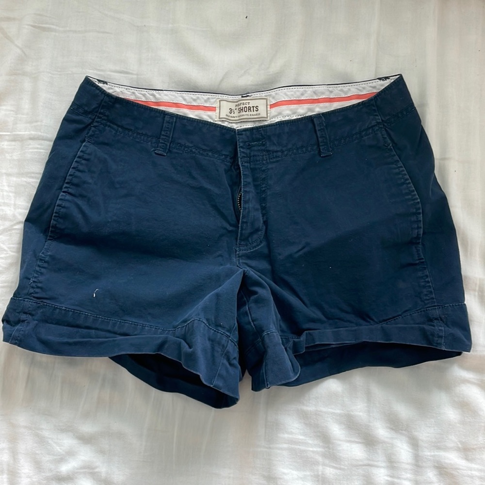 Blue shorts